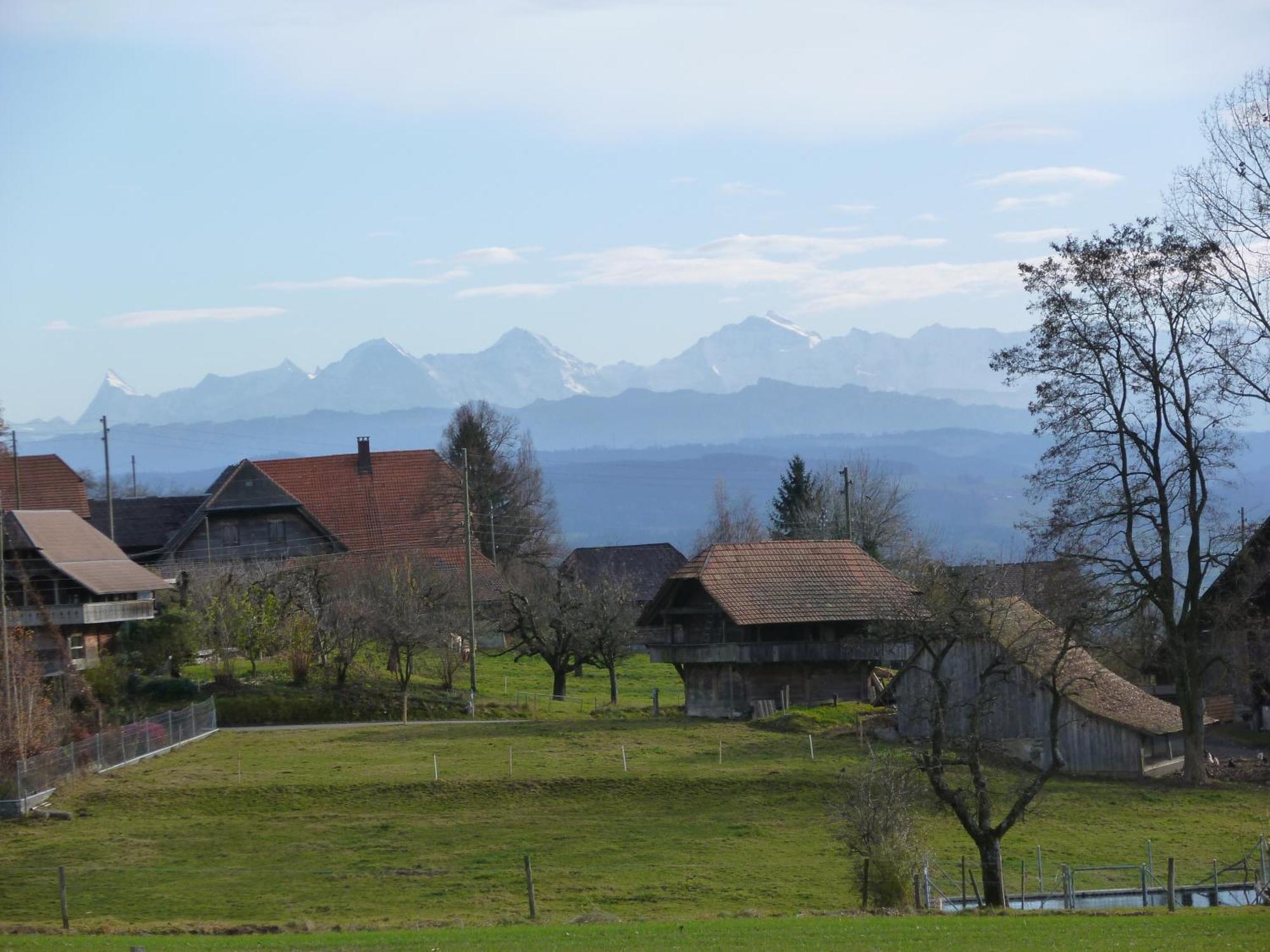 Готель Alpenblick Ferenberg Bern Stettlen Екстер'єр фото