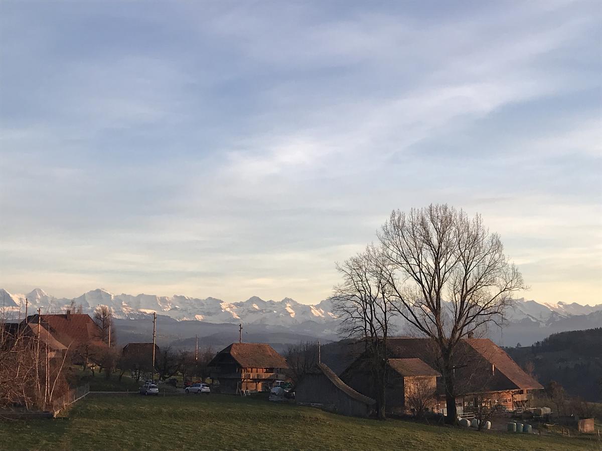 Готель Alpenblick Ferenberg Bern Stettlen Екстер'єр фото