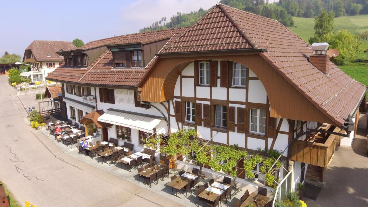 Готель Alpenblick Ferenberg Bern Stettlen Екстер'єр фото